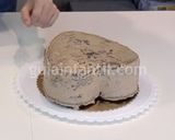 Foto del paso 3 de la receta: Pastel de corazón para mamá❤🍰❤🍰