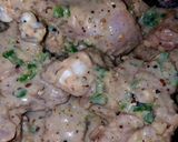 A picture of step 2 of Afghani roast.