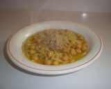 Foto del paso 4 de la receta Fideos con garbanzos del cocido