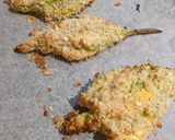 A picture of step 7 of Stuffed Pumpkin flowers with ricotta.