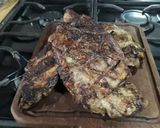 Foto del paso 5 de la receta: Vacío a la parrilla con salmuera