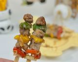 Foto langkah ke 4 dari resep Sate Saikoro Paprika 🍢.