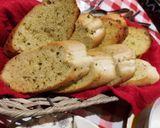 A picture of step 2 of Garlic bread.