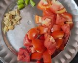 A picture of step 1 of Butter paneer masala.