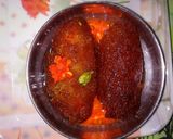 A picture of step 10 of Gulab jamun(stuffed).
