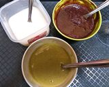 Foto langkah ke 2 dari resep Matcha milk choco (starbucks kw).