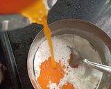 A picture of step 1 of Orange Turkish Delight.