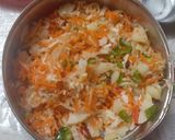 A picture of step 2 of Spicy veg mayo sandwich.