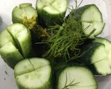 Kovászos uborka recept fázis 1 fotója
