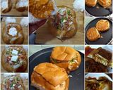 A picture of step 2 of Pizza bun burger.