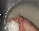 A picture of step 1 of Chicken beans soup and tuwo shinkafa.