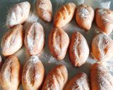 Hình bước làm 4 của món Bánh mì tí hon chấm sữa đặc