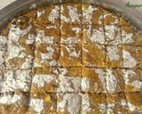 A picture of step 11 of Rose Petal jam (Gulkand) flavored Bottle Gourd Fudge / Lauki Ki Barfi.