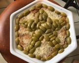 Une image de l'étape 14 de Flan de légumes « pentagramme » au thon,parmesan et olives vertes.
