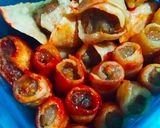 Foto langkah ke 11 dari resep Pangsit Balado Pedas (isi daging dan sayur).