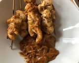 A picture of step 3 of Chicken satay.