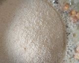 A picture of step 4 of Cashew upma.
