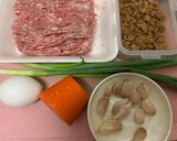 菜脯肉丸子的食譜步驟1照片
