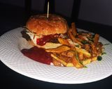 Foto del paso 5 de la receta: Hamburguesas de carne con papas fritas caseras