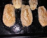 Foto del paso 2 de la receta: Milanesas de berenjena napolitana con ensalada
