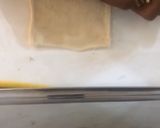 A picture of step 4 of French toast roll-ups.