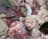A picture of step 2 of Mutton Gravy.