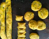 A picture of step 5 of Moong Dal Methi Masala Lachha Mathri - Tea Time Snacks.