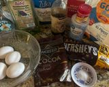 A picture of step 1 of Christmas Yule Log Roll.
