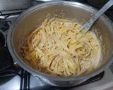 Foto del paso 6 de la receta: Fideos en salsa de frutos secos