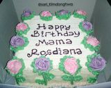Foto langkah ke 10 dari resep Cake Hias Bunga Rose (base cake sponge cake).