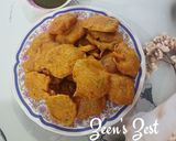 A picture of step 4 of Potato Bajji.