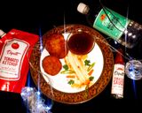 A picture of step 4 of Resha kabab.