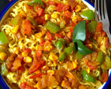 स्ट्रीट स्टाइल वेज़ मसाला मैगी (street style masala maggi recipe in Hindi) रेसिपी चरण 7 फोटो