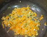 A picture of step 1 of Egg Drop Lemon Coriander Soup.