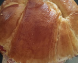 Foto del paso 4 de la receta: Croissant 🥐 o cuernito tipo sándwich de jamón