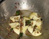 A picture of step 6 of Egg pepper dry.