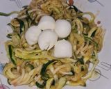 Cukkini "tészta" recept fázis 3 fotója