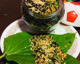 A picture of step 4 of Ayurvedic Mukhwas.