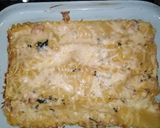 Foto del paso 9 de la receta: Lasaña de pollo espinaca a la crema 👩‍🍳🧀🍷