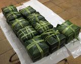Hình bước làm 25 của món Bánh chưng xanh