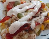 عکس مرحله 4 از دستور گراتن مرغ و قارچ