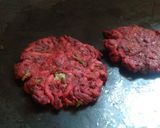 A picture of step 5 of Beetroot kebabs.