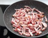 Foto del paso 4 de la receta: Ensalada con garbanzos y bacon crujiente