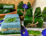 Foto langkah ke 9 dari resep Lemper Telang isi Ayam (599).