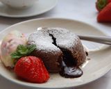 Foto langkah ke 6 dari resep Lava Cake tepung Beras (gluten free).