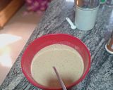A picture of step 1 of Soy Sauce Toasted bread.