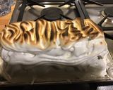 A picture of step 20 of Baked Alaska Flambéed with Rum.