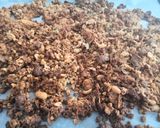 Glutén- és tejmentes, mogyoróvajas, áfonyás (granola) müzli recept fázis 3 fotója