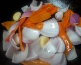Foto del paso 1 de la receta: Corbatita con salsa huancaina, papas y carnita de Res Saltada🇵🇪