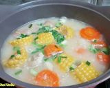 Hình bước làm 5 của món Canh Ngô Hầm Đuôi Lợn 옥수수 스프 스튜 돼지 꼬리